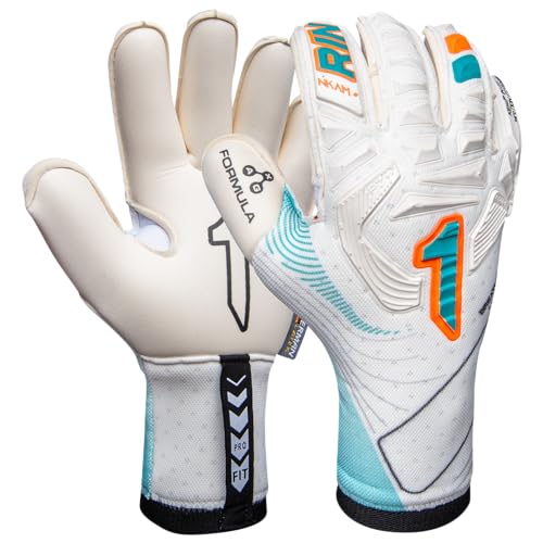 Rinat Nkam Pro W/G Torwarthandschuhe, für Erwachsene, Unisex, Weiß, Grün, Größe 8 Rinat Nkam Pro W/G Torwarthandschuhe, für Erwachsene, Unisex, Weiß, Grün, Größe 8 von Rinat