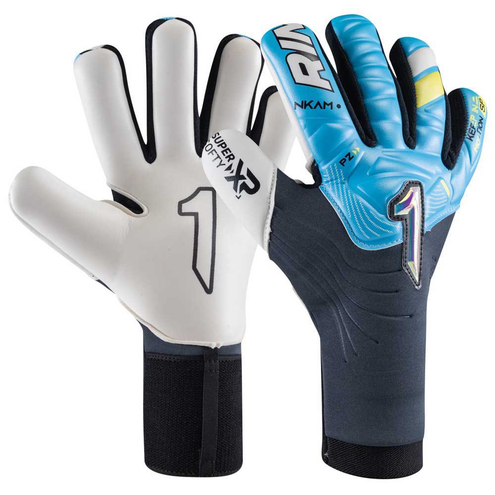 Rinat Nkam Semi Onana Goalkeeper Gloves Blau 8 Rinat Nkam Semi Onana Goalkeeper Gloves Blau 8 von Rinat