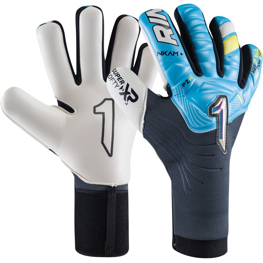 Rinat Nkam Semi Onana Junior Goalkeeper Gloves Blau 5 von Rinat