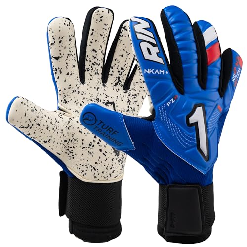 Rinat Nkam Training Torwarthandschuhe, für Erwachsene, Unisex, Blau, Größe 8 von Rinat