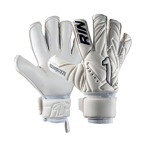 Rinat Santoloco, Unisex-Erwachsene Torwarthandschuhe, Blanco, 7 - Rinat Santoloco, Unisex-Erwachsene Torwarthandschuhe, Blanco, 7 - von Rinat