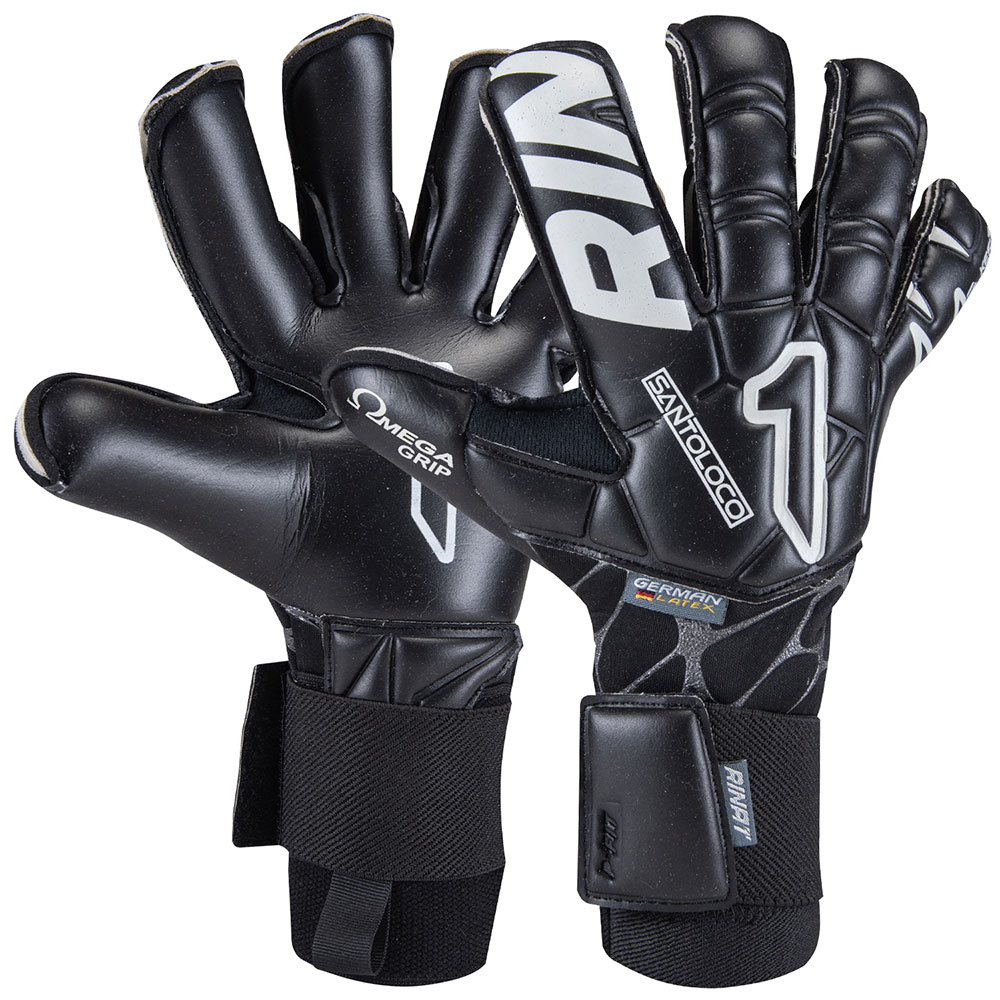 Rinat Santoloco Alpha Goalkeeper Gloves Schwarz 7 Rinat Santoloco Alpha Goalkeeper Gloves Schwarz 7 von Rinat