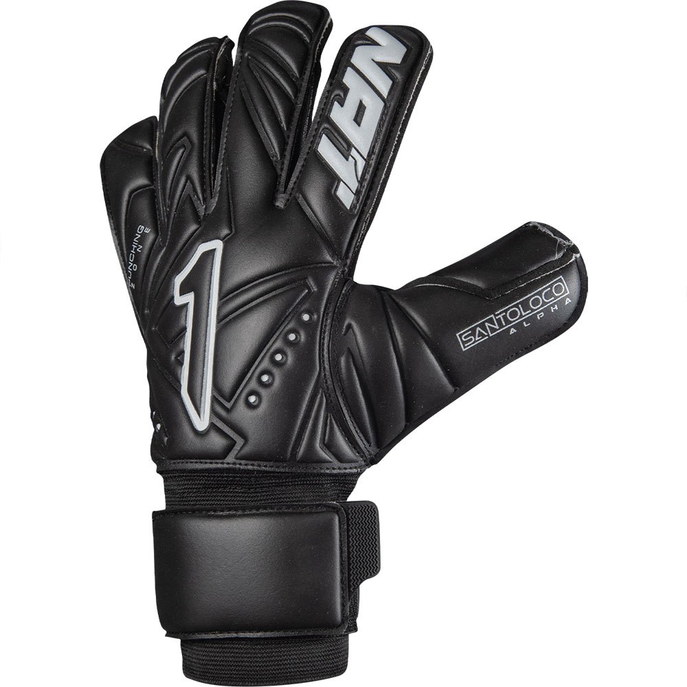 Rinat Santoloco Full Latex Goalkeeper Gloves Schwarz 10 von Rinat