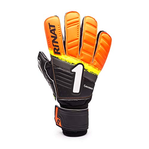 Rinat Torwarthandschuh KANCERBERO Invictus Basico, Orange/Gelb/Schwarz, 10, 1KAINBAA50-587-222 von Rinat