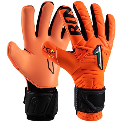 Rinat Torwarthandschuhe Kratos Turf Erwachsene, Orange, Größe 7 von Rinat