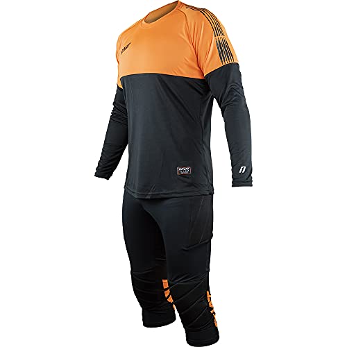 Rinat Unisex-Adult Kit Energy Torwart-Trainingsset, Orange/Schwarz, AS von Rinat