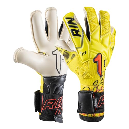 Rinat Xtreme Guard Dominus Pro Torwarthandschuhe, für Erwachsene, Gelb, Größe 8 Rinat Xtreme Guard Dominus Pro Torwarthandschuhe, für Erwachsene, Gelb, Größe 8 von Rinat