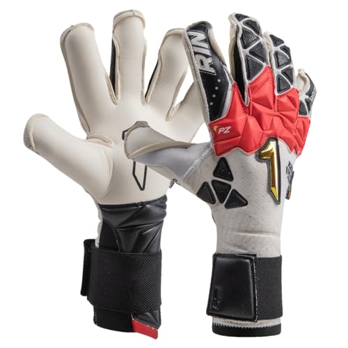 Rinat Xtreme Guard Zhero Pro Torwarthandschuh (Grau/Rot/Schwarz, 10) Rinat Xtreme Guard Zhero Pro Torwarthandschuh (Grau/Rot/Schwarz, 10) von Rinat