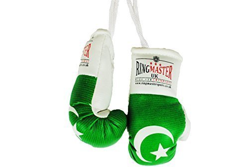 RingMasterUK Autoaufhänger für den Rückspiegel im Mini-Boxhandschuhe-Design für Vans und Autos, Geschenkartikel, Pakistan RingMasterUK Autoaufhänger für den Rückspiegel im Mini-Boxhandschuhe-Design für Vans und Autos, Geschenkartikel, Pakistan von RingMaster