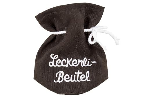 Ringelsuse Leckerlibeutel für Hundesnacks, 14 x 11 cm, robust aus brauner Baumwolle, wasserabweisend, waschbar, mit Kordelzug & Stickerei Leckerlibeutel Ringelsuse Leckerlibeutel für Hundesnacks, 14 x 11 cm, robust aus brauner Baumwolle, wasserabweisend, waschbar, mit Kordelzug & Stickerei Leckerlibeutel von Ringelsuse