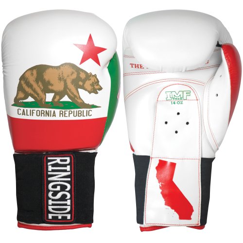 Ringside Unisex-Erwachsene Limited Edition IMF Tech Boxing Training Sparring Gloves Boxhandschuhe, California, 16 Ounce Ringside Unisex-Erwachsene Limited Edition IMF Tech Boxing Training Sparring Gloves Boxhandschuhe, California, 16 Ounce von Ringside