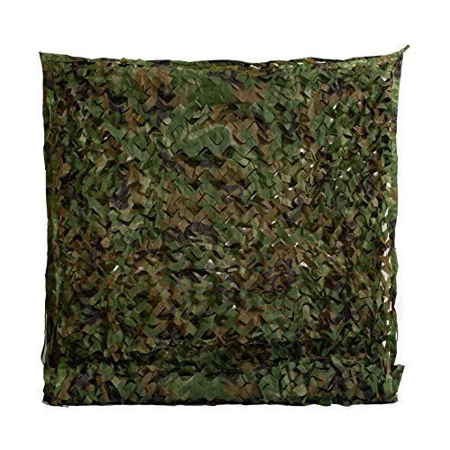 Rinling Tarnnetz Camouflage Netz Wald Jagd im Freien Tarnung Waldlandschaft Militär Tarnnetz Dekoration Sonnenschutz(Woodland 1.5Mx4M) von Rinling