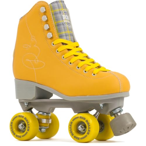 Rio Roller Signature Childrens Rollschuhe für Kinder, Unisex, RIO280, Gelb (Yellow), 37 von Rio Roller