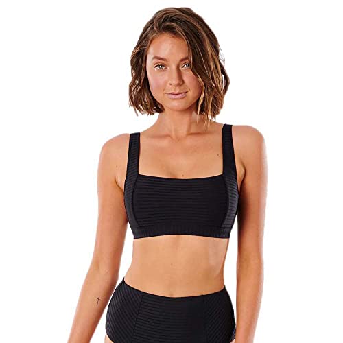 Rip Curl Damen Women's Premium Surf DD Crop Bikini Beige/Schwarz XS Rip Curl Damen Women's Premium Surf DD Crop Bikini Beige/Schwarz XS von Rip Curl