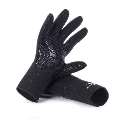 Rip Curl Dawn Patrol 3mm Handschuhe - Schwarz - Unisex - Robustes Haifischhautnetz - GBS Seal - rutschfeste Palm Rip Curl Dawn Patrol 3mm Handschuhe - Schwarz - Unisex - Robustes Haifischhautnetz - GBS Seal - rutschfeste Palm von Rip Curl