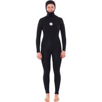 Rip Curl Dawn Patrol Hood 5 4 GB CZ Steamer Black Rip Curl Dawn Patrol Hood 5 4 GB CZ Steamer Black von Rip Curl