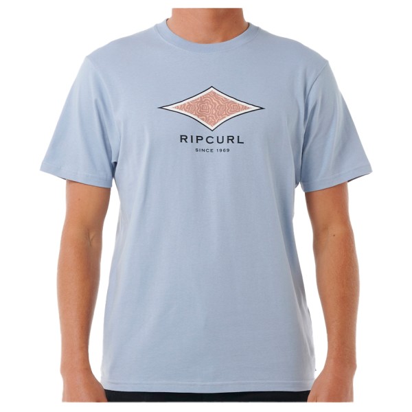 Rip Curl - Filler Tee - T-Shirt Gr L grau von Rip Curl