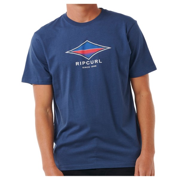 Rip Curl - Filler Tee - T-Shirt Gr S blau von Rip Curl