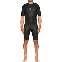 Rip Curl Freelite Sortsleeve Spring 2mm Black von Rip Curl