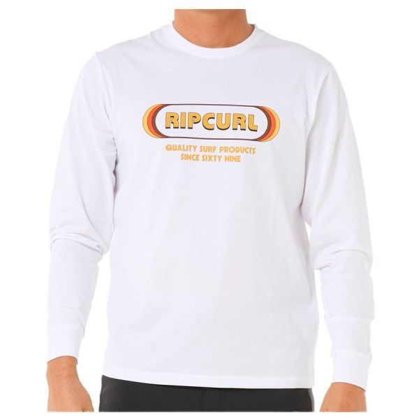 Rip Curl - Icons Of Surf L/S UV - Lycra Gr S weiß von Rip Curl