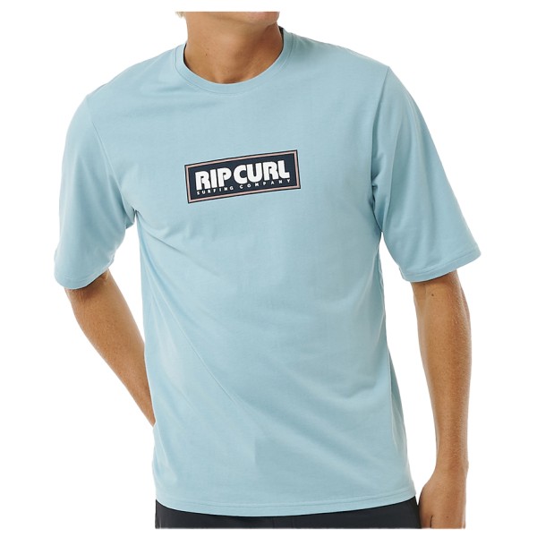 Rip Curl - Icons Of Surf S/S UV - Lycra Gr S blau von Rip Curl