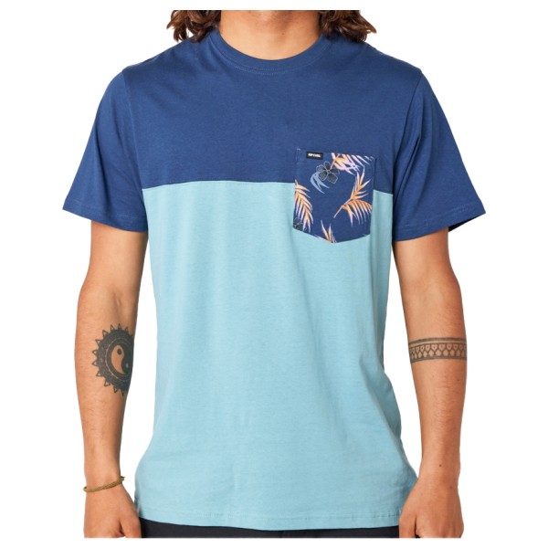 Rip Curl - Inda Pocket Tee - T-Shirt Gr L;M;S;XL;XXL beige;blau von Rip Curl