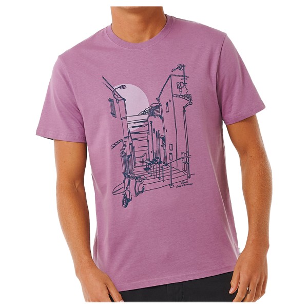 Rip Curl - Keep On Trucking Tee - T-Shirt Gr XL rosa von Rip Curl