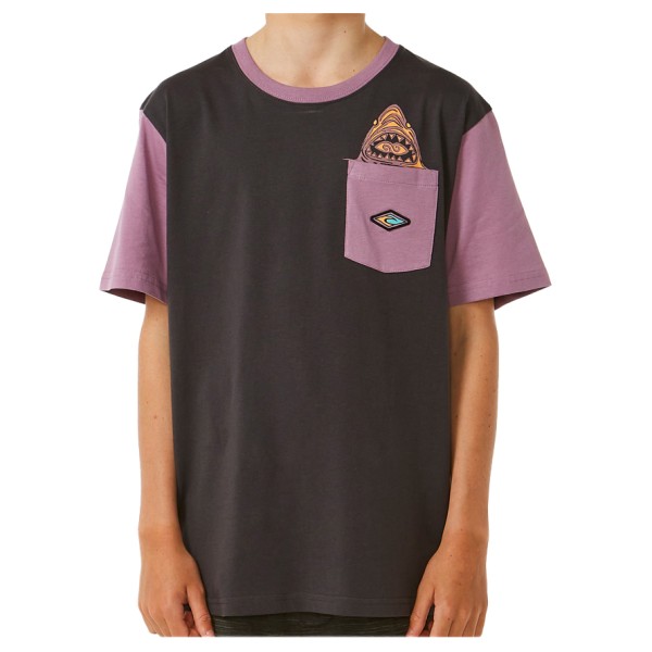 Rip Curl - Kid's Lost Islands Pocket Tee - T-Shirt Gr 12 years grau von Rip Curl