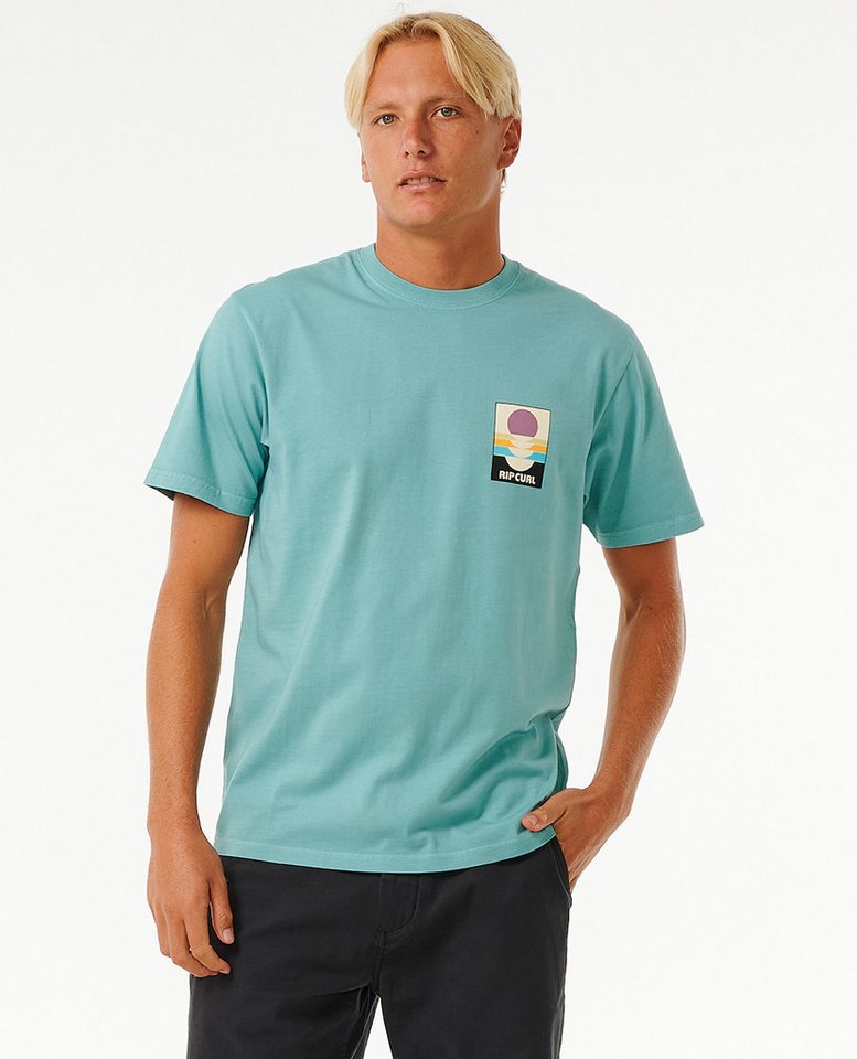 Rip Curl Print-Shirt Surf Revivial Peaking Kurzärmliges T-Shirt von Rip Curl