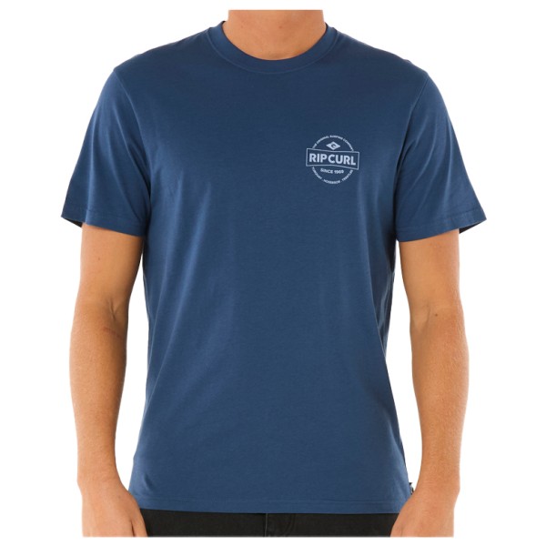Rip Curl - Staple Tee - T-Shirt Gr S blau Rip Curl - Staple Tee - T-Shirt Gr S blau von Rip Curl