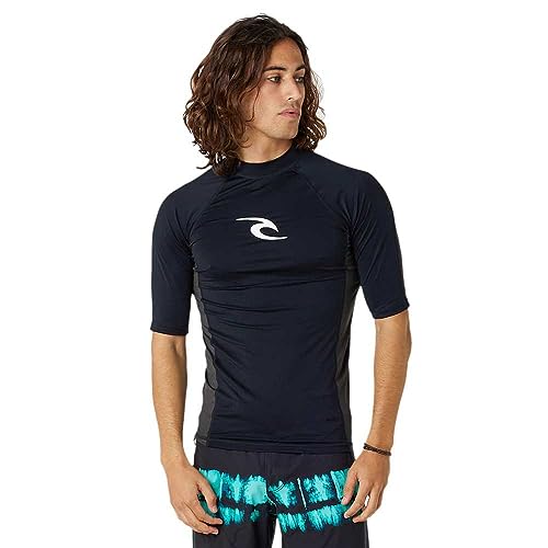 Rip Curl - T-Shirt Anti-UV mit kurzen Ärmeln Waves UPF Perf für Herren - Schutz UPF 50+ - Stylishes Print - Langlebige Flatlock-Nähte - Komfortabel Rip Curl - T-Shirt Anti-UV mit kurzen Ärmeln Waves UPF Perf für Herren - Schutz UPF 50+ - Stylishes Print - Langlebige Flatlock-Nähte - Komfortabel von Rip Curl
