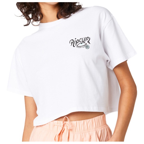 Rip Curl - Women's Paradiso Crop Tee - T-Shirt Gr L weiß von Rip Curl