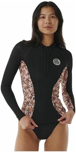 Rip Curl Womens G-Bomb Long Sleeve Front Zip Wetsuit Jacket 112WWJ - Black Rip Curl Womens Size - US 14 von Rip Curl
