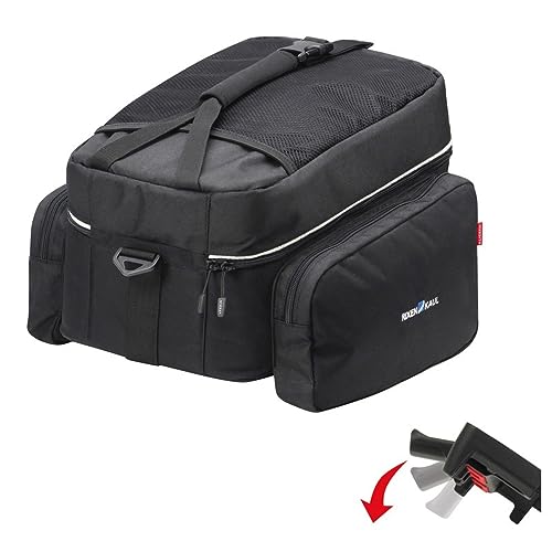 KLICKFix Unisex-Adult Rackpack Touring Uniklip Gepäckträger Tasche, Schwarz, One Size KLICKFix Unisex-Adult Rackpack Touring Uniklip Gepäckträger Tasche, Schwarz, One Size von KlickFix