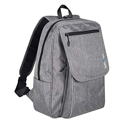 Rixen & Kaul Unisex – Erwachsene Rucksack zum Anklicken Freepack City Klickfix, Grau, 26 x 38 x 15 cm, 18 Liter von Rixen und Kaul