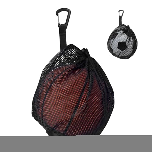 Rixotix Ballsack, Ballnetz 1 Ball Basketball Tasche,Rucksack Tragbare Ballnetz, Netztasche, Basketball Balltasche, Faltbar mit Kordelzug für Fußball Tennis Kinder Erwachsene Volleyball Rucksack Rixotix Ballsack, Ballnetz 1 Ball Basketball Tasche,Rucksack Tragbare Ballnetz, Netztasche, Basketball Balltasche, Faltbar mit Kordelzug für Fußball Tennis Kinder Erwachsene Volleyball Rucksack von Rixotix