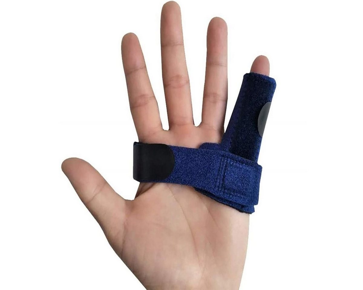 Rnemitery Fingerbandage Finger Support Splint,Einstellbare Trigger Finger Schiene,Finger Strap (2-tlg) von Rnemitery