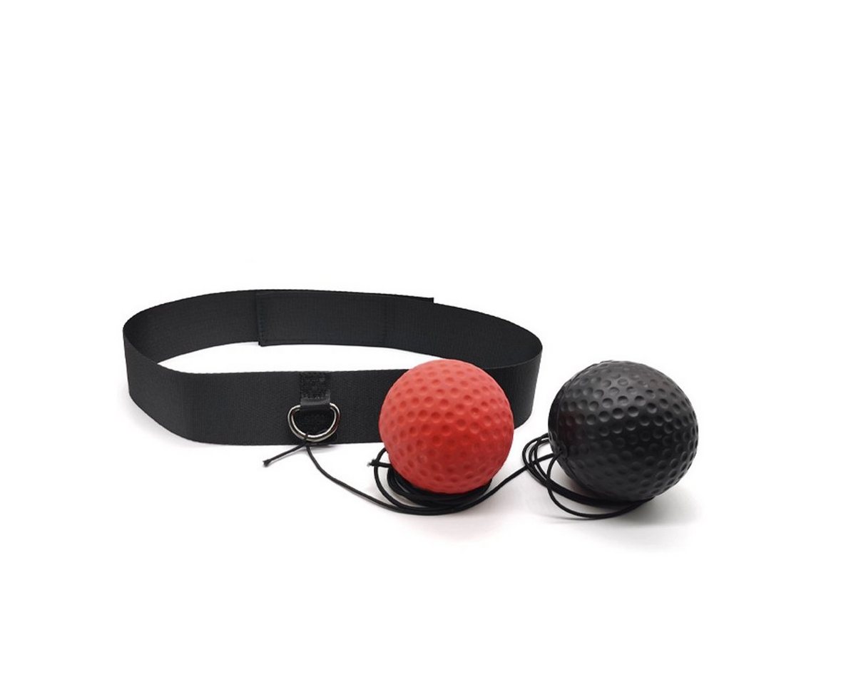 Rnemitery Punchingball Boxen Training Ball, Boxen Reflexball,2 Bälle + Verstellbares Kopfband (2-tlg) von Rnemitery