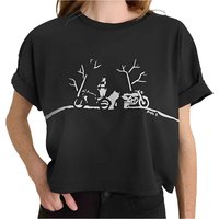 Roark Damen Night Ride Cropped Boxy T-Shirt Roark Damen Night Ride Cropped Boxy T-Shirt von Roark