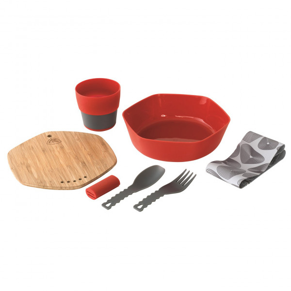 Robens - Leaf Meal Kit - Geschirr-Set Gr 20 x 18,3 x 5,5 cm grau von Robens