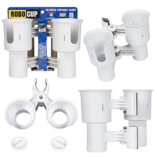 RoboCup 12 Farben, Best Getränkehalter für Getränke, Angel/Stock, Boot, Strand Stuhl, Golf Cart, Rollstuhl, Walker, Drum Sticks, Mikrofon Ständer von RoboCup