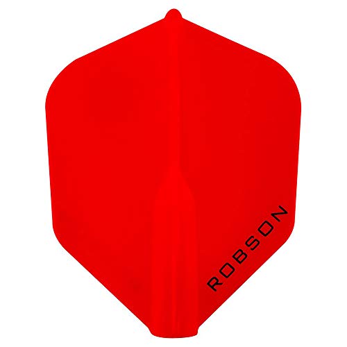 Robson Bull's Plus Flight Std.6 - Red Robson Bull's Plus Flight Std.6 - Red von Darts Corner