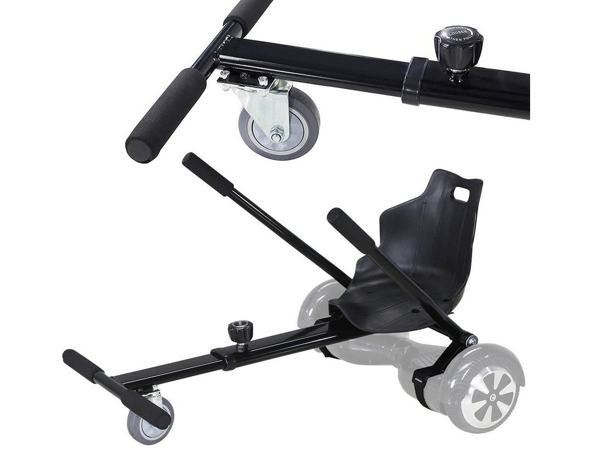 Robway Balance Scooter Kart Hoverkart für W1-W3 & universal - max. 100kg, Sitz für Hoverboard - Self Balance Scooter - Fußraster verstellbar Robway Balance Scooter Kart Hoverkart für W1-W3 & universal - max. 100kg, Sitz für Hoverboard - Self Balance Scooter - Fußraster verstellbar von Robway