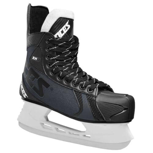 ROCES Herren RH 6 Hockey-Schlittschuh, 001 Black, 38 von Roces