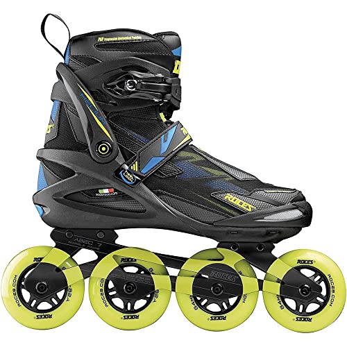 Roces, Helium II TIF Unisex Erwachsene, Black-Lime, 40 von Roces