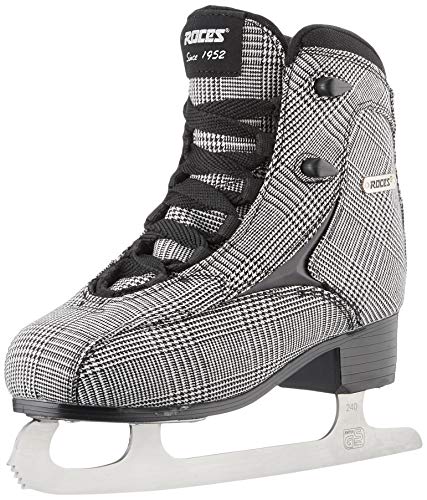 Roces Damen Brits Schlittschuh, Check Black White Silver, 39 Roces Damen Brits Schlittschuh, Check Black White Silver, 39 von Roces