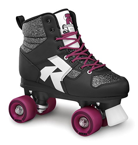 Roces Disco Palace Rollerskates/Rollschuhe Street, Glitter-Black, 38 von Roces