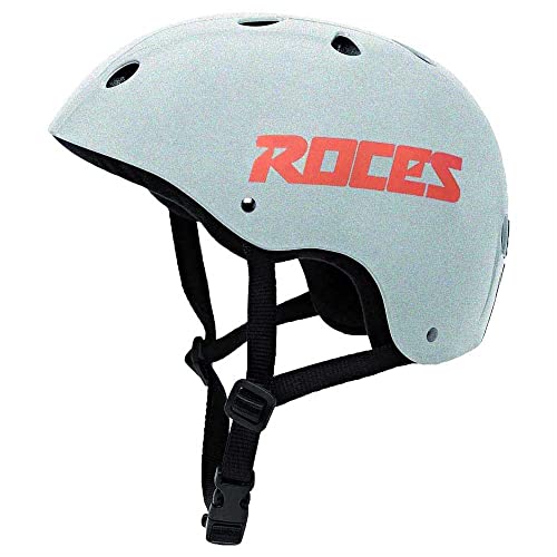 Roces Erwachsene Helm CE Aggressive Helmet, Mat White, M von Roces