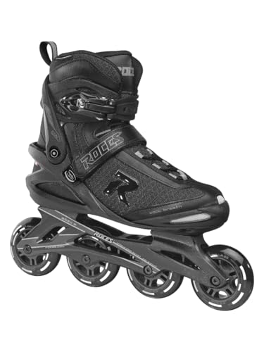 Roces Herren ICON Inline-Skates, Black-Dark-Charcoal, 41 von Roces