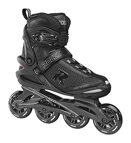 Roces Herren ICON Inline-Skates, Black-Dark-Charcoal, 47 Roces Herren ICON Inline-Skates, Black-Dark-Charcoal, 47 von Roces